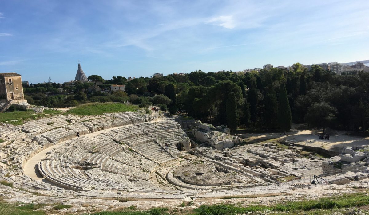 Sizilien, Siracusa, griechisches Theater